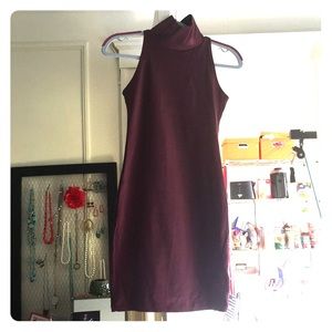 NWT America Apparel mock turtleneck minidress